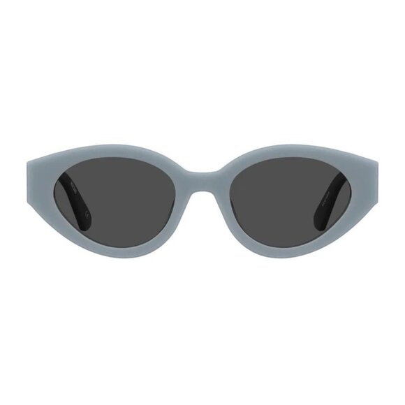NEW MOSCHINO SUNGLASSES BLUE GREY WOMEN EYEWEAR MOSCHINO
